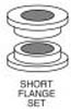 1 1/4 OD 1 1/8 ID SHORT FLANGE BUSHING